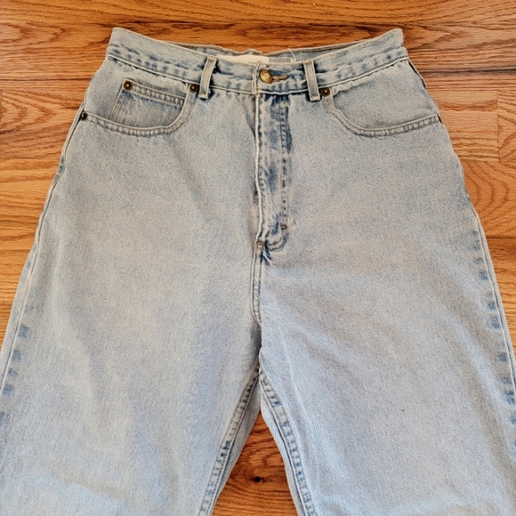BUGLE BOY ORIGINALS ♡ Vintage Factory Faded Hi-Rise Relaxed Easy Fit Jeans 10 - Picture 5 of 16